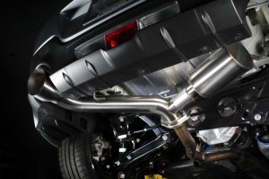 Toyota GR86 Performance Exhaust - Single Side Exit - Perrin Performance - Axle Back w/ Helmholtz Chamber - `22-`25